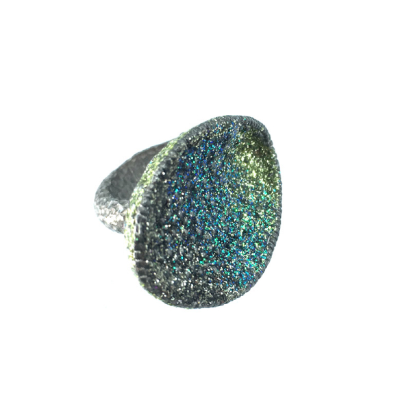 Kmo ring Alana Kamelite grün, top