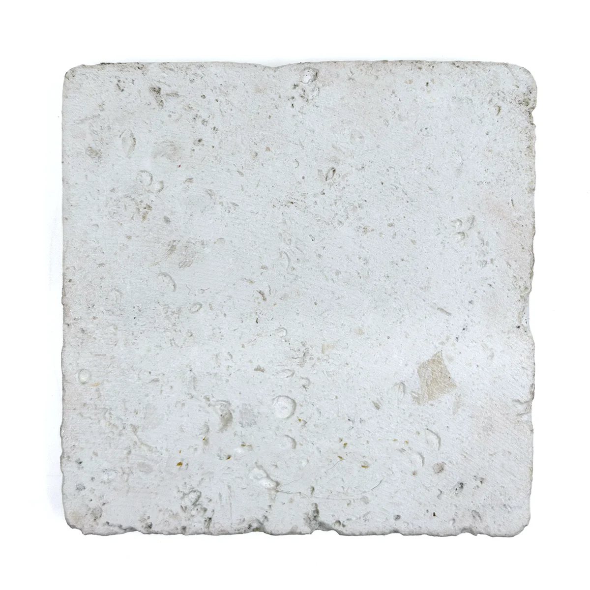 Travertin Untersetzer Tulipe 10 x 10 cm von Trixi Gronau, rueckseite
