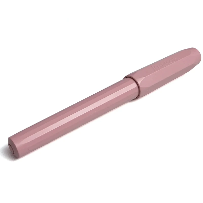 Kaweco Füllhalter PERKEO Peony Blossom mit geschlossener Kappe, 16-kantiger Schaft in zartem Rosa