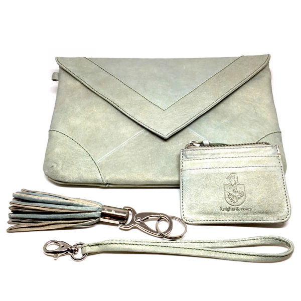 Knights and Roses, Clutch, Sarah, iceblue, set