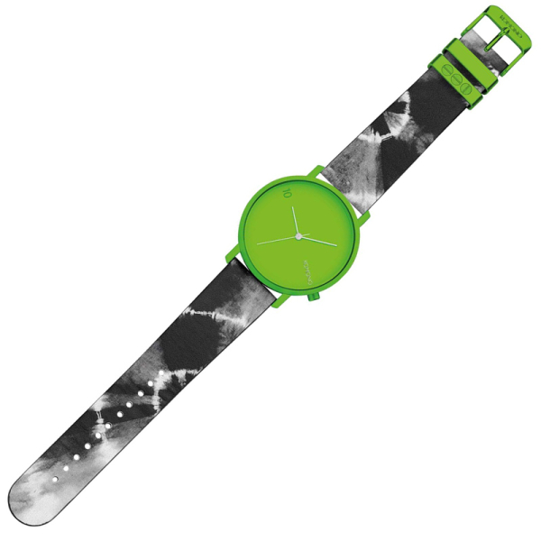 Komono Armbanduhr, Lewis Flowers, 10 Jahre Jubiläums Edition, rot&weiß