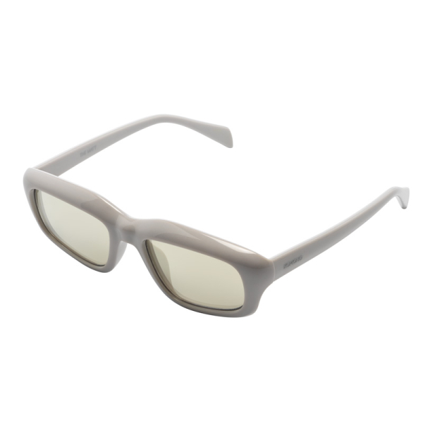 Komono Sonnenbrille Matt Lunar, Gläser leicht getönt rauchgrau, side