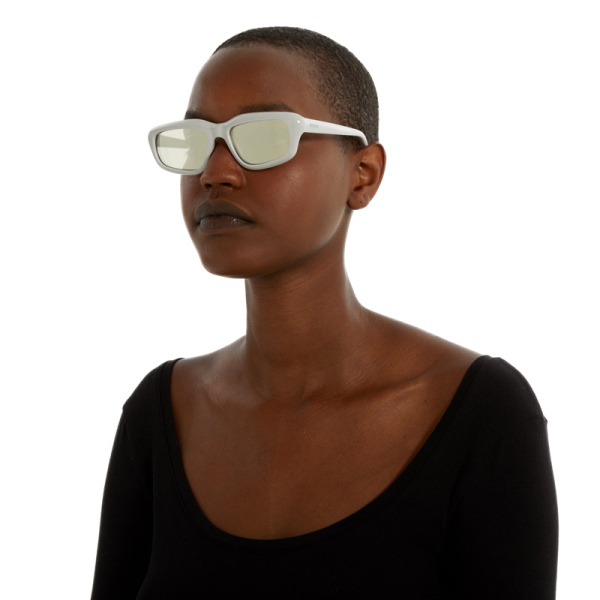 Komono Sonnenbrille Matt Lunar, Gläser leicht getönt rauchgrau, style