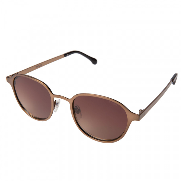 Komono Sonnenbrille Levi, copper pale, braun verlaufende Gläser, Seitenansicht