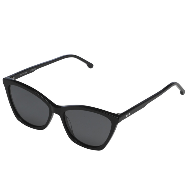 Komono Sonnenbrille Alexa schwarz, Gläser rauchgrau