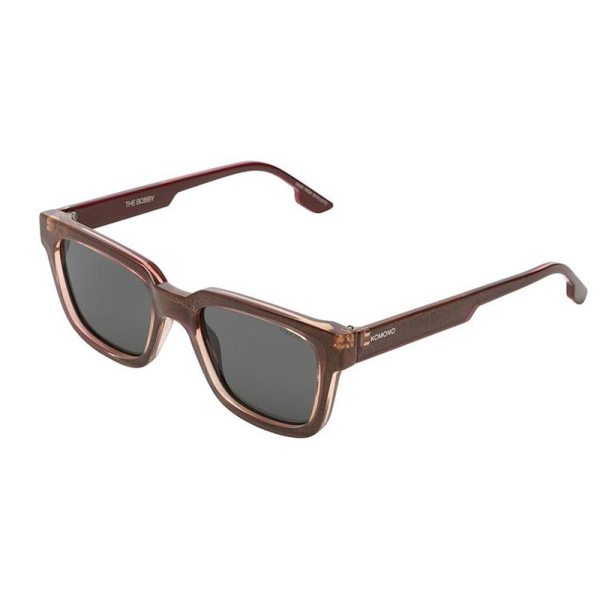 Komono Sonnenbrille Bobby roe Viper, aubergine,  getönte Gläser, Seitenansicht