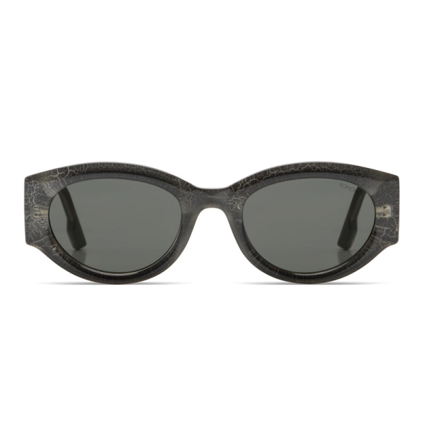 Komono Sunglasses Dax Black Viper, silver-black, front