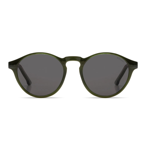 Komono Sunglasses Devon, Seaweed, grün, smoke lenses, front view