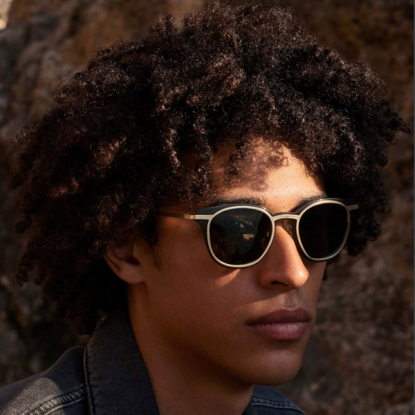 Komono London Sonnenbrille hunter grün, Frontansicht