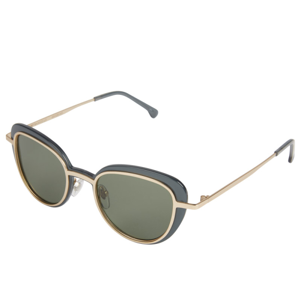 Komono London Sonnenbrille hunter grün, , Seitenansicht