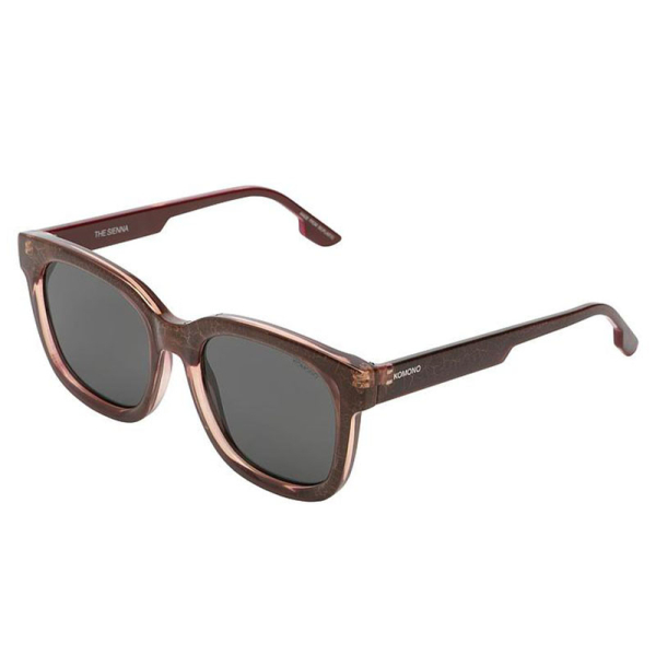 Komono Sunglasses Sienna Rose Viper, lens solid smoke, side