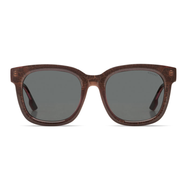 Komono Sunglasses Sienna Sienna Rose Viper, lens solid smoket, side