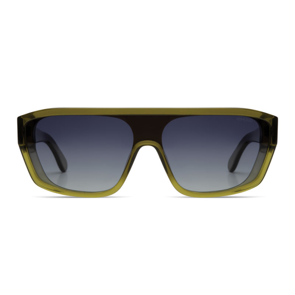 Komono Sonnenbrille Vice moss grün, Gläser dunkelblau getönt, front