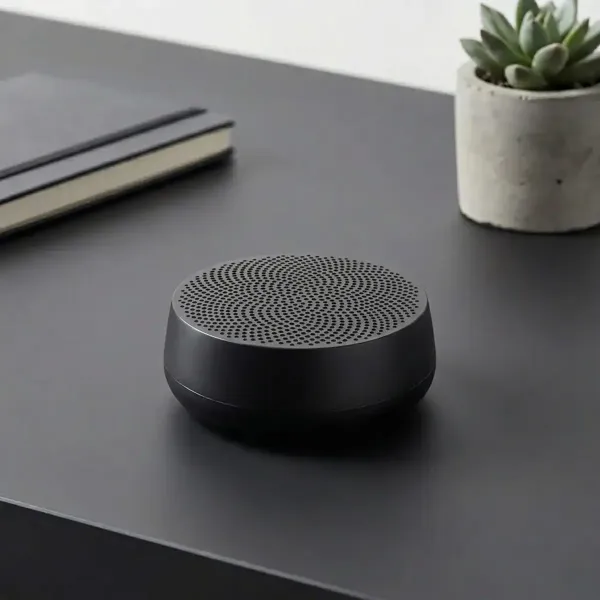 Lexon mini bluetooth lautsprecher Mino Alu matt schwarz, style