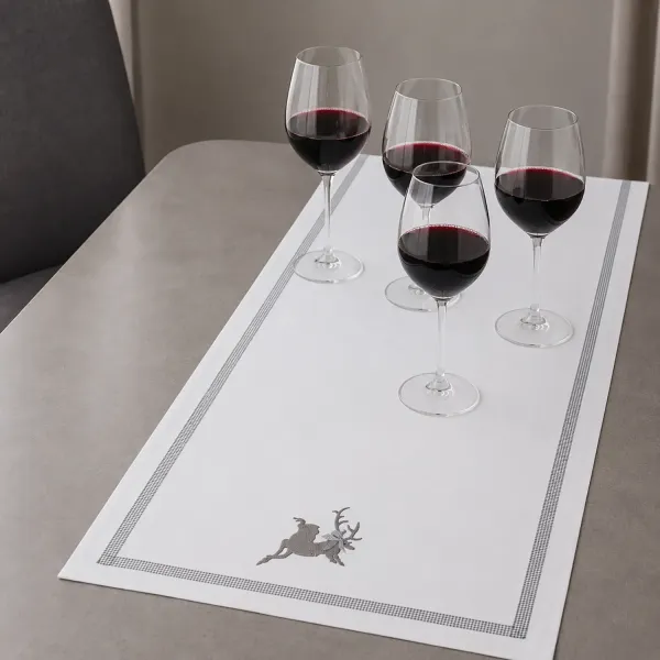 table runner, Napkin, embroidered detail table decoration, Louis & Louisa, style table