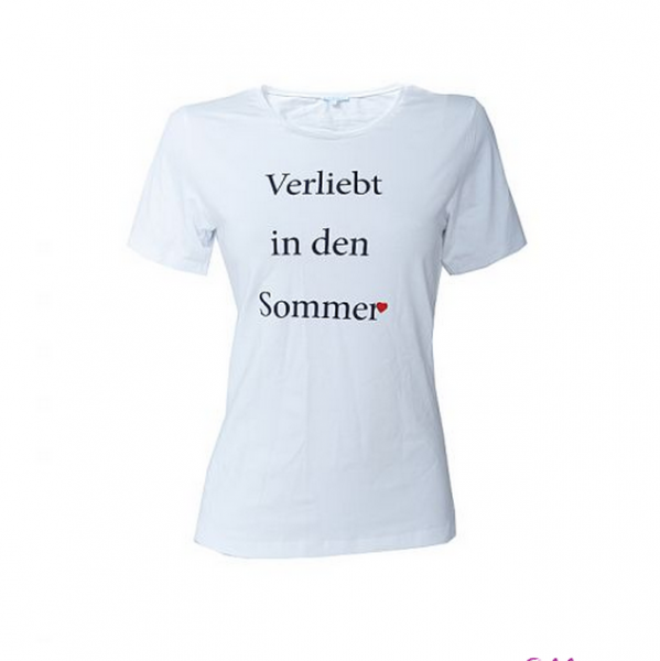 Louis & Louisa, Shirt, white and blue, short sleeve, cotton blends,