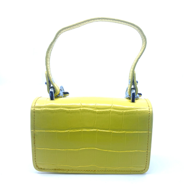 Minibag May yellow with chain back