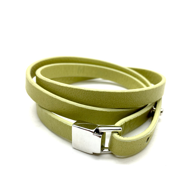 Moods Armband Anais in limone mit Riemchenverschluß