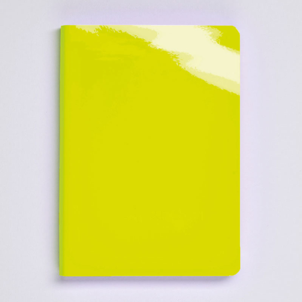 Nuuna Notizbuch, A6, Candy S Neon gelb, Front