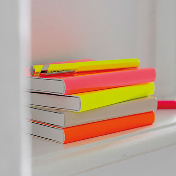Nuuna Notizbuch, A6, Candy S Neon orange, style