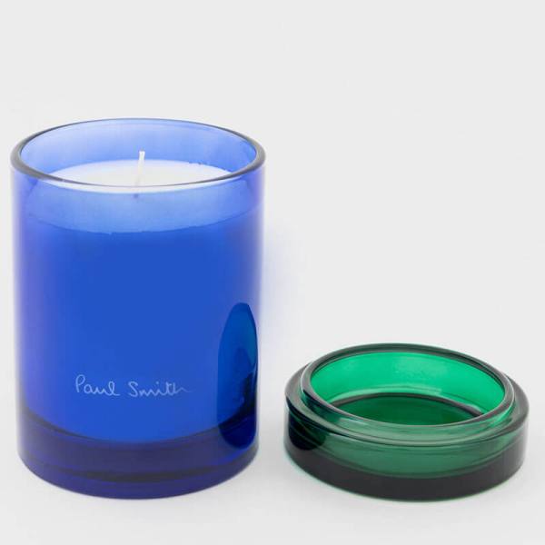 Paul Smith Scented Candle Early Bird, 240gr, Glass +Lid blue-green