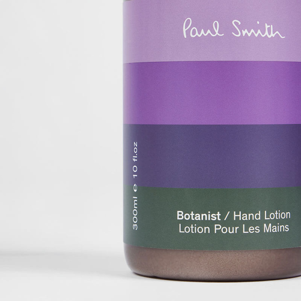 Paul Smith Handlotion Set Botanist, 300ml, green, aubergine, detail