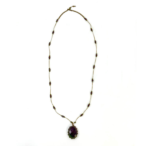 Sharing Kurze Halskette Rubis Zoizite 2