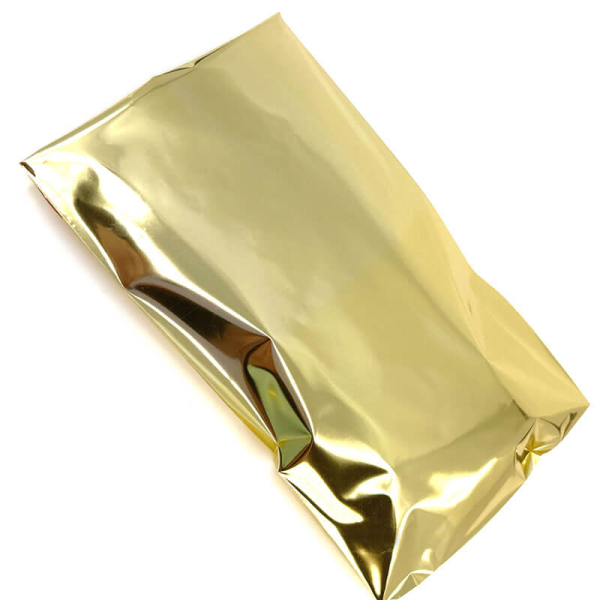 SNAZZY BAG Briefumschlag gold,Material Metall Folie Farbe gold Größe DIN Lang • Innen B 10,8 cm • L 22 cm Ausstattung undurchsichtig • Selbstklebeverschluss, front