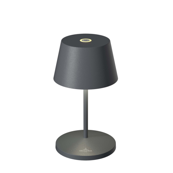 Sompex Seoul, LED akku table lamp design anthracite