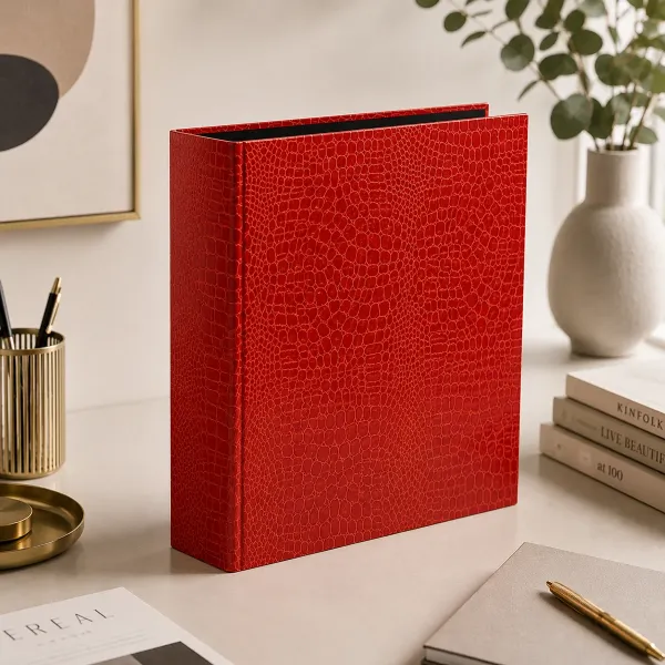Trixi Gronau INKA, luxury A4 folder, 2 hole,, style