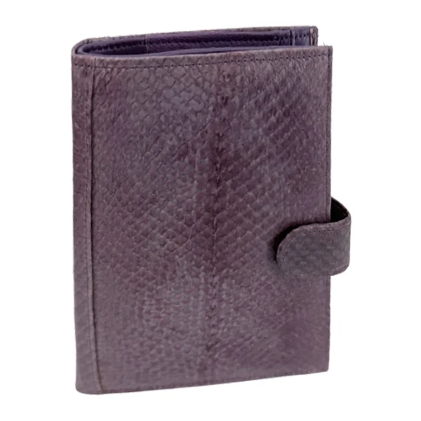 Trixi Gronau KIM Pocket Ring-Organizer aus fliederfarbenem Lachsleder