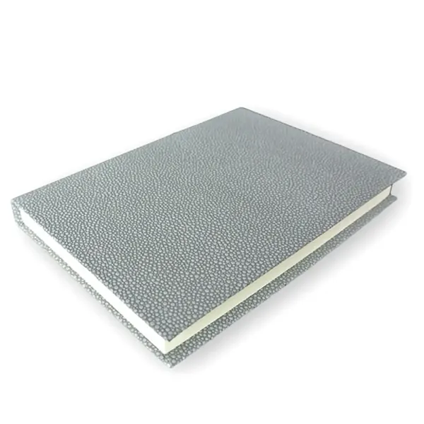 Mazzi, graues DIN A5 Notizbuch, Skivertex, Tagebuch, Trixi Gronau