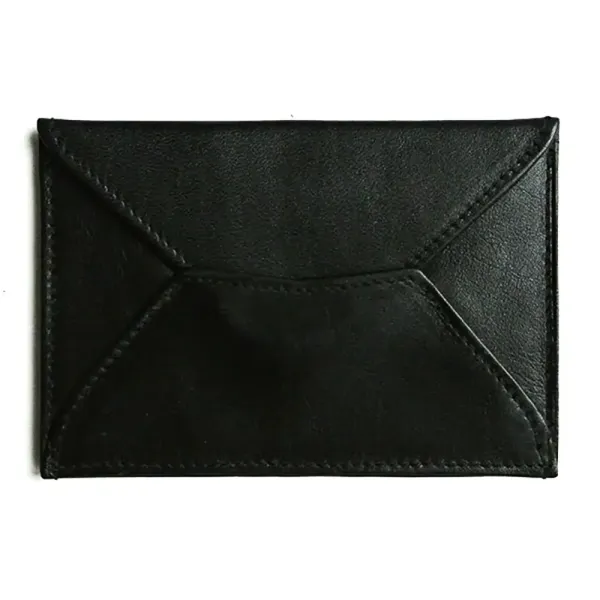Trixi Gronau, MIRA, mini envelope for businesscards, nappa black