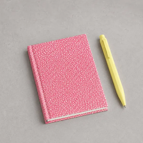 Vida, pinkes DIN A7 Notizbuch, Beluga, Tagebuch, Trixi Gronau, style