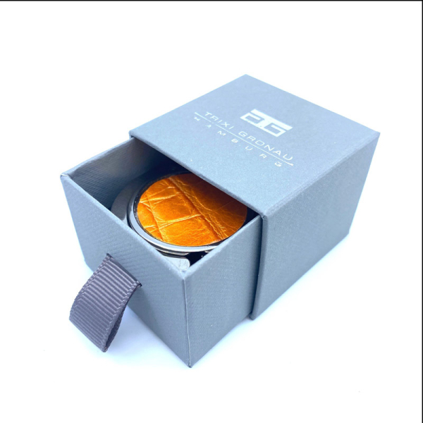 Trixi Gronau, taschenbutler Ein, Taschenhalter, Dakar orange, Geschenkbox