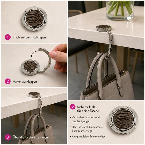 Trixi Gronau Taschenbutler ERIN Tejus oliv