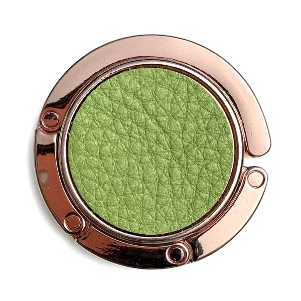 Trixi Gronau Taschenbutler Erin rosegold Dollaro grün Kalbsleder