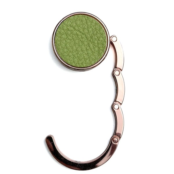 Trixi Gronau Taschenbutler ERIN rosegold Dollaro grün