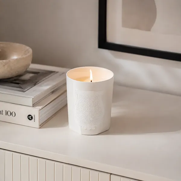 Trudon, scented candle, in glass, Giambattista Valli, Positano limited edtion, style
