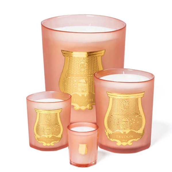 Cire Trudon, scented candle, in glass, Tuileries, rose, special Edition, Range
