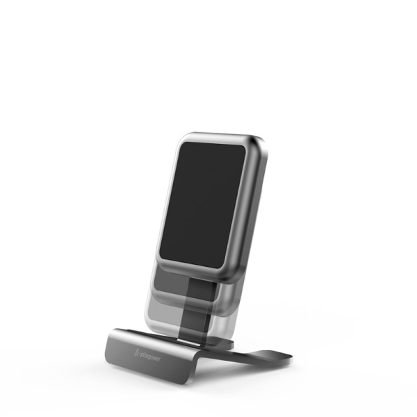 usbepower, AIR Pad WIRELESS Ladestation, schwarz, detail