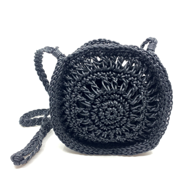 Crossbody Bag Jayne powder crochet pattern, front