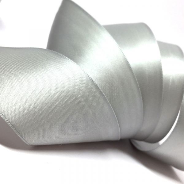 Geschenkband, Band, Doubleface, 38mm, grau