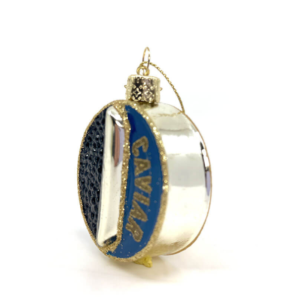 Wondels WEihnachtsdekoration Kaviar Dose, Seitenansicht