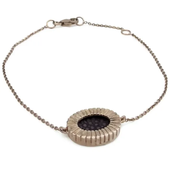 a cuckoo moment bracelet Lipsy rosegold Rochen aubergine