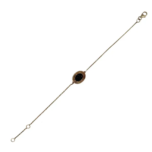 a cuckoo moment bracelet Lipsy, Rosegold, Stingray black, length