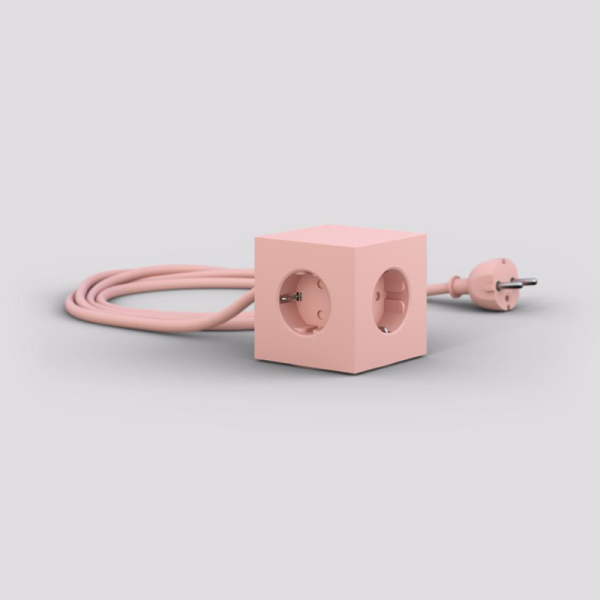 Avolt Square 1, Multi Charging cube, old pink