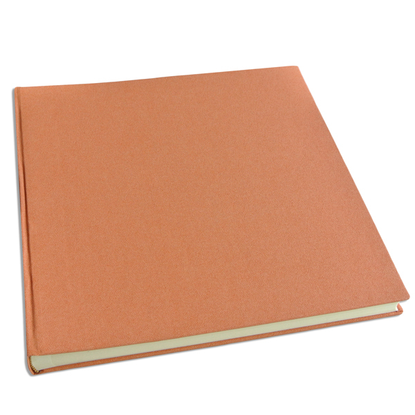 Photoalbum Ffabia, 30 x 30 cm, Nubuk orange