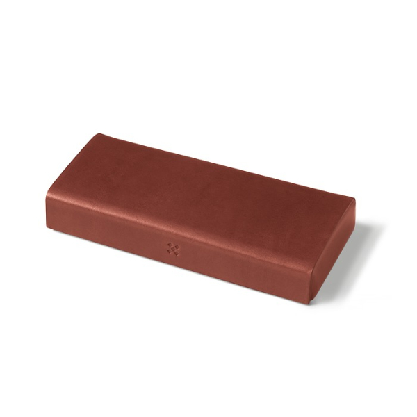 Legendaer -leather-case-etwee-long dark brown,