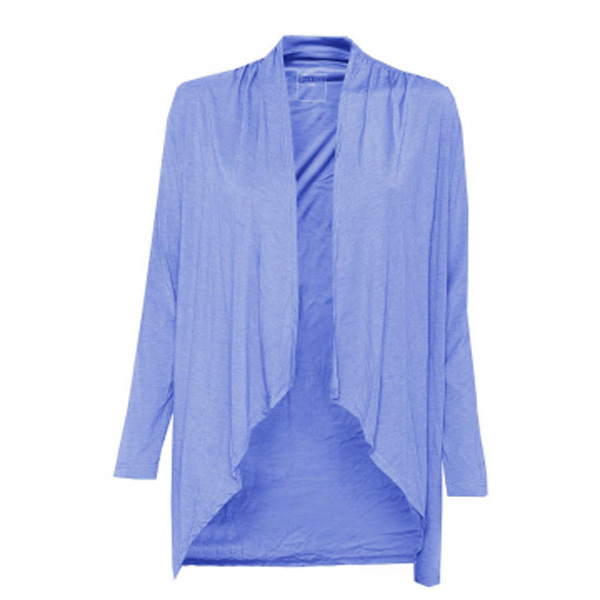 Jacke, ideal für Wellness, Lounge, Spa und Sport,blau, Louis & Louisa